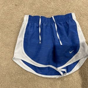nike dryfit blue shorts